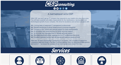 Desktop Screenshot of cspconsulting.com